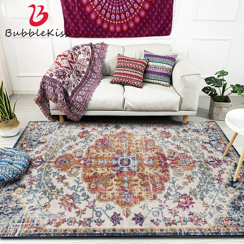 Bubble Kiss Nordic Style Carpets For Living Room Fashion Bedroom Decorative Carpet Bohemian Flower Pattern Bedside Area Rugs ► Photo 1/6