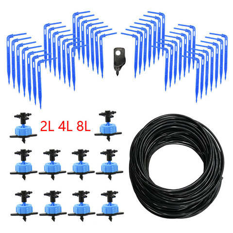 2L 4L 8L Greenhouse arrow dropper irrigation system 2-way 4-way drip arrow drip irrigation system For greenhouse 10set 20set ► Photo 1/6