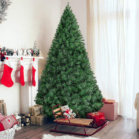 Christmas Trees 60cm 90cm 1.2m 1.5m 1.8m 2.1m Small Large Artificial xmas Tree Christmas Decorations for Home Village New Year ► Photo 1/6