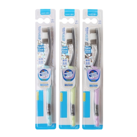 1pc Super hard bristles Tooth brush for Adult  Remove Smoke Blots Coffee Stains ► Photo 1/6