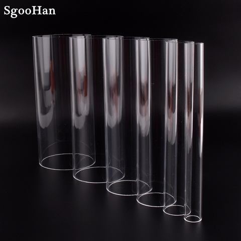 Outer Dia 16~75mm Transparent Acrylic Tube Aquarium Fish Tank Plexiglass Water Supply Pipe Garden Watering Fittings 32cm Long ► Photo 1/6