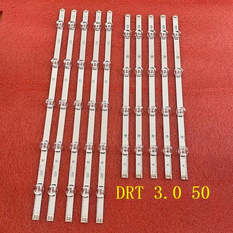 10 PCS/set LED Backlight strip for LG 50LB5300 50LF5800 50lb650v 50LB570B 50LB5800 50LB580N 50LB570U 50LB561V 50LB582B 50LB6300 ► Photo 1/6