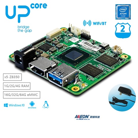 1 pcs x UP Core board Intel computer board with X5-Z8350 ► Photo 1/4