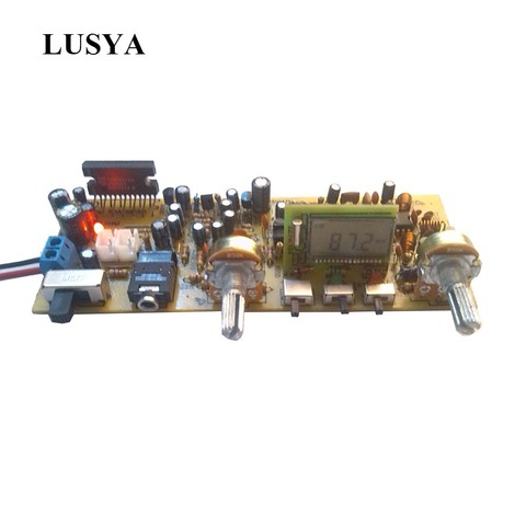 Lusya Stereo FM Radio Board Digital Frequency Modulation Radio Board Serial Port DIY FM Radio TA8122 TA2111 Accessories G5-012 ► Photo 1/6