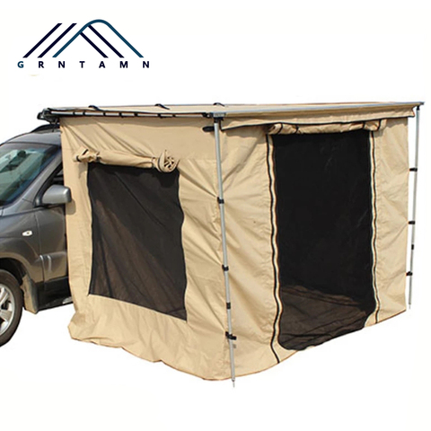 GRNTAMN  Outdoor Car Tent Awning Sunshelter with Clothe House  Roof Top Changing Room ► Photo 1/3