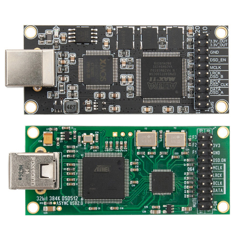 XMOS CPLD USB digital interface sound card I2S PCM384K DSD256 compatible with Amanero ► Photo 1/5