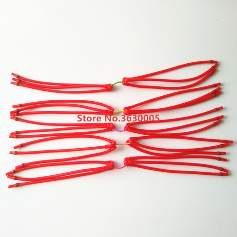 5/10 PCS Slingshot Band Group Elastic Rubber Bands Latex Powerful Catapult Replacement Hunting Shooting Outdoor Sports Fishing ► Photo 1/6