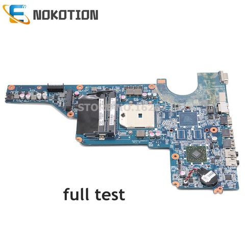 NOKOTION Laptop Motherboard For HP Pavilion G6 G4 G7 Series PN 649948-001 DA0R23MB6D1 DA0R23MB6D0 REV D DDR3 Main board ► Photo 1/6