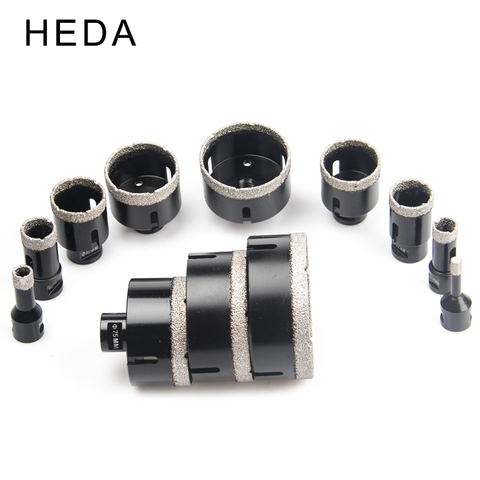 6-100mm Hole Saw Dry Vacuum Brazed Diamond Drilling Core Bits with M14 Thread For Ceramic Tile Granite Marble Drill Bits ► Photo 1/6