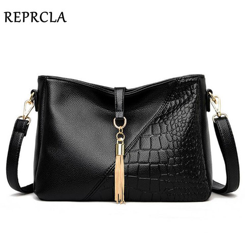 Luxury Women Shoulder Bag Brand Designer Messenger Crossbody Bags PU Leather Ladies Handbags Tassel bolsa feminina ► Photo 1/6