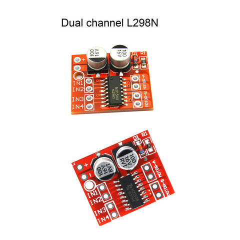 new 1pcs/2pcs Mini Module PWM Speed Control Beyond L298N1.5A 2-Way MX1508 DC Motor Driver Module PWM Speed Dual H-Bridge Stepper ► Photo 1/4