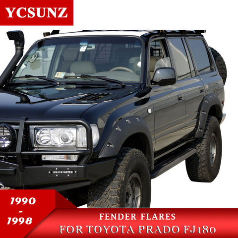 Fender Flares Wheel Arch Fender Accessories Mudguard For Toyota Land Cruiser Prado Lc80 Fj80 1990-1998 ► Photo 1/6