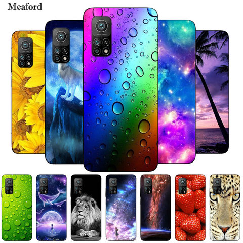 For Xiaomi Mi 10T Pro Case Black Silicone Soft TPU Bumper Cover For Xiaomi Mi 10T Mi10T Pro 5G Phone Cases Mi 10 T Pro Fashion ► Photo 1/6