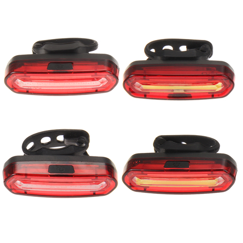 Outdoor Bike Light Tail Light for Bicycle USB Rechargeable Rear Light Bicycle LED Safety Warning Bike Battery Lantern ► Photo 1/1