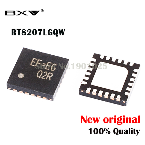 5pcs RT8207LGQW  RT8207L QFN-24 (EF= EF=DG EF=DE...) new original ► Photo 1/1