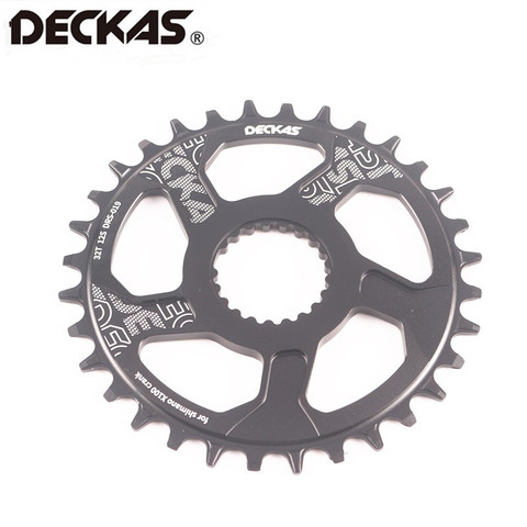 DECKAS 12 speed Round chainring center lock MTB bike bicycle 32T 34T 36T 38T Tooth plate Parts for M7100 M8100 M9100 crankset ► Photo 1/6