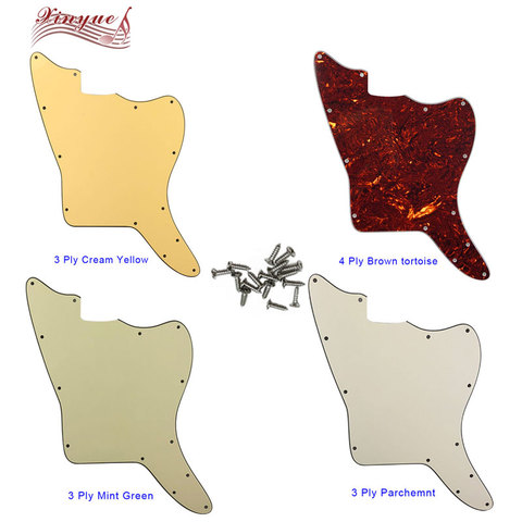 Pleroo Great Qulitity For Blank With Fixed 13 Screw Holes US Jazzmaster Guitar Pickguard Scratch Plate Replacement ► Photo 1/6