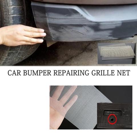 Car Bumper Stainless Steel Repair Net Plastic Crack Repair Hole For Any Body Kit Hood Vents Vehicle Openings Repairing Mesh Net ► Photo 1/6