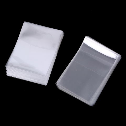 100Pcs Matte Cards Sleeves Cards Protector For Trading Cards Shield Magic Card Cover Transparent Card Holder 6.6Cm /6Cm X 9Cm ► Photo 1/6