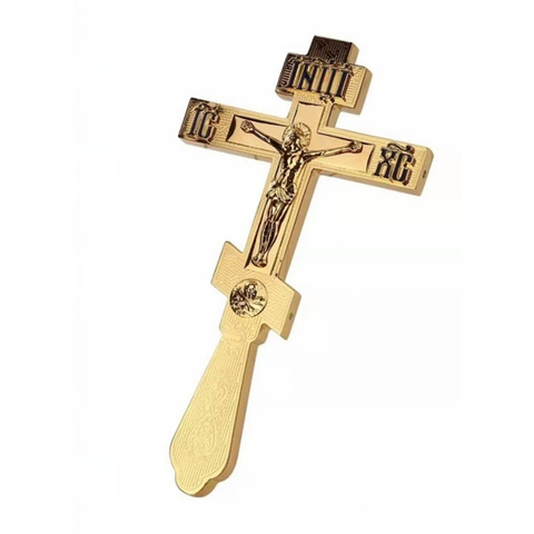 Jesus Cross Orthodox Hand Cross Church Utensils Catholic Cross IGXG ► Photo 1/6