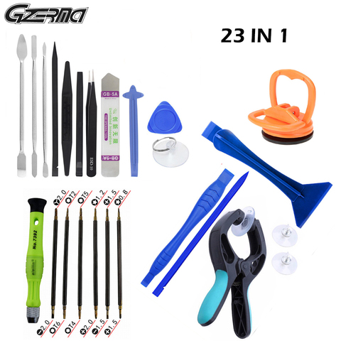 GZERMA Smartphones Repair Tool Sets Mobile Phone Repair Tools 23 IN 1 With Screwdriver Kit For Iphone Cellphone Cell Phones ► Photo 1/6