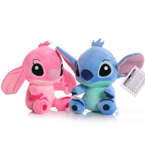 Cute Stitch Plush Backpack Anime Stuffed Doll Kawaii Stitch Kid School Bag  Gift