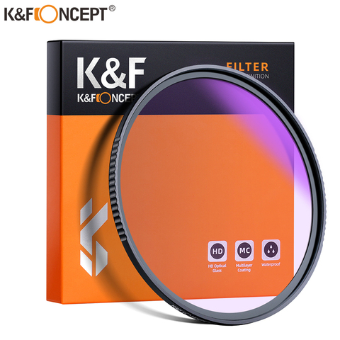 K&F Concept Night Camera Filter Multiple Layer Nano Coating Pollution Reduction for Night Sky Star 52mm 58mm 67mm 72mm 77mm 82mm ► Photo 1/6