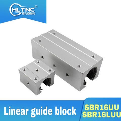 16mm Linear Rail block SBR16UU/SBR16LUU For SBR16 RAILS ► Photo 1/4