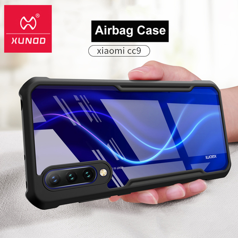 For Xiaomi Mi 9 Lite Case Xundd Luxury Airbags Shockproof Back Clear Case Mi CC9 чехол for Mi9 Pro ► Photo 1/6