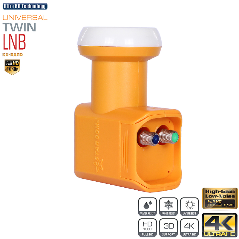 Starcom Universal LNB DVB S/S2 High Gain Low Noise ku band