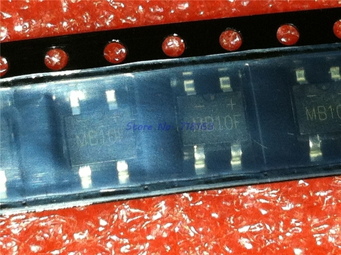 100pcs/lot MB10F MB10 SOP-4 1A 1000V ► Photo 1/1