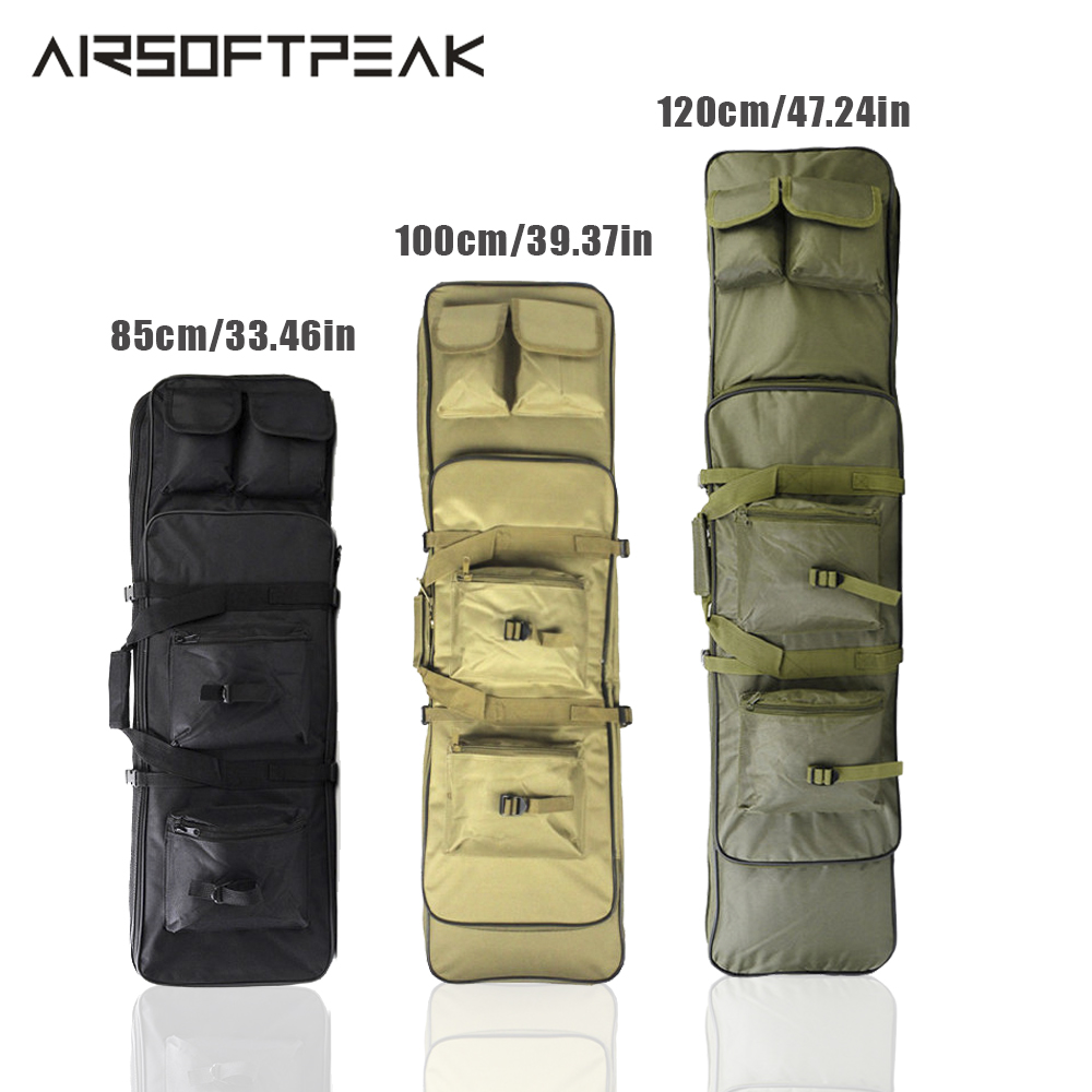 120cm Tactical Rifle Gun Bag Case Waterproof Backpack with Shoulder Strap 