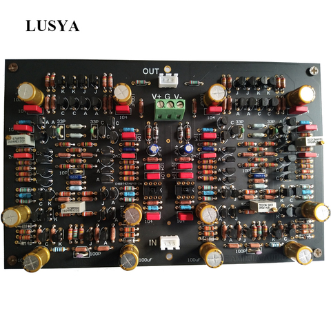Lusya Gold throat preamp HIFI audio single-ended, balanced amplifier board A100SSD, A100SSDP T1316 ► Photo 1/6