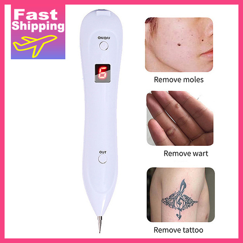 6 level LCD Plasma Pen Face black dots Dark Spot Remover Laser Mole Wart Removal Tattoo/Freckle Facial Skin Tag Removal Machine ► Photo 1/6