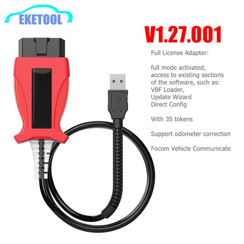 UCDS PRO+ V1.27.001 Newest With 35 Tokens FoCom  Full License UCDS Pro UCDS For Ford Full Activate OBD2 Code Reader ► Photo 1/6