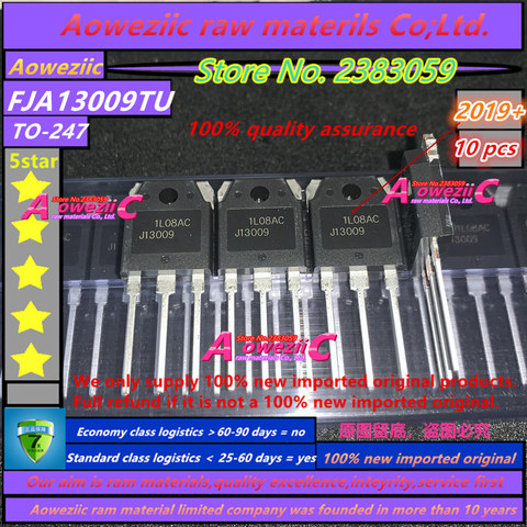 Aoweziic 2022+ 100% new imported original FJA13009TU  J13009  E13009L   TO-247  high power switch tube 400V 12A ► Photo 1/2