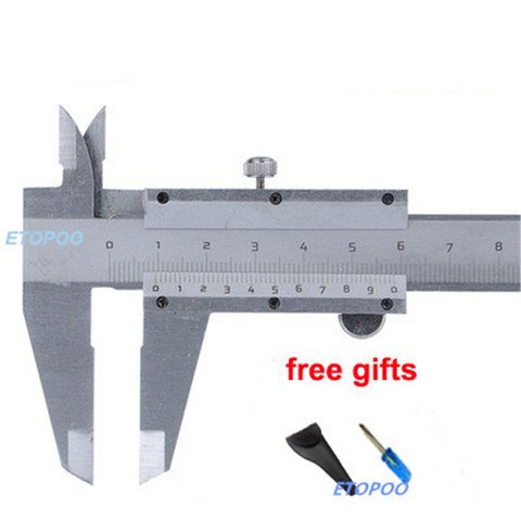 70mm 100mm 150mm 200mm 300mm Mini Vernier Caliper steel Hardened Metric Machinist vernier caliper thickness gauge micrometer ► Photo 1/6