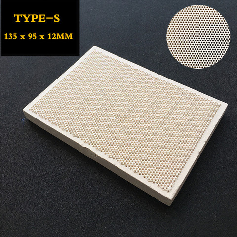 3 Sizes Ceramic Honeycomb Soldering Board Heating Boards for Gas Stove Head ► Photo 1/6