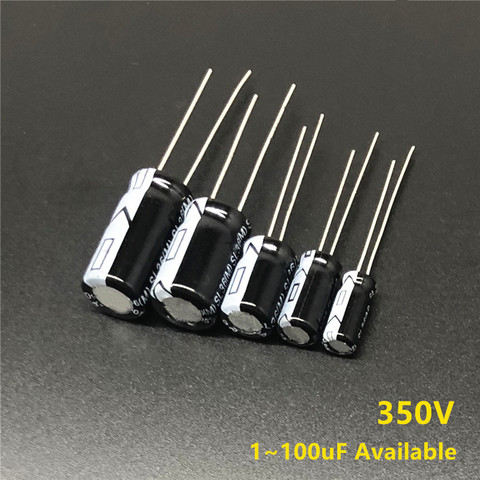 350V 1uF/3.3uF/4.7uF/6.8uF/10uF/15uF/18uF/20uF/22uF/33uF/68uF/82uF/100uF Good Quality Aluminum Electrolytic Capacitor ► Photo 1/1