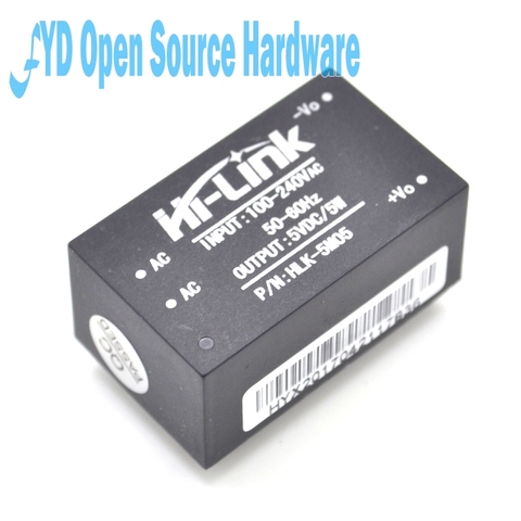 220V to 5V/3.3V/9/12V/24V AC DC Mini Power Supply Module Step Down Buck Module AC to DC HLK-5M03 HLK-5M05 HLK-5M09 HLK-5M12 ► Photo 1/3