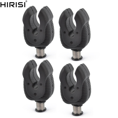 4 x Black Rubber fishing rod rest head Butt Rest Head Gripper Fishing Rod Holder carp Fishing accessories ► Photo 1/6