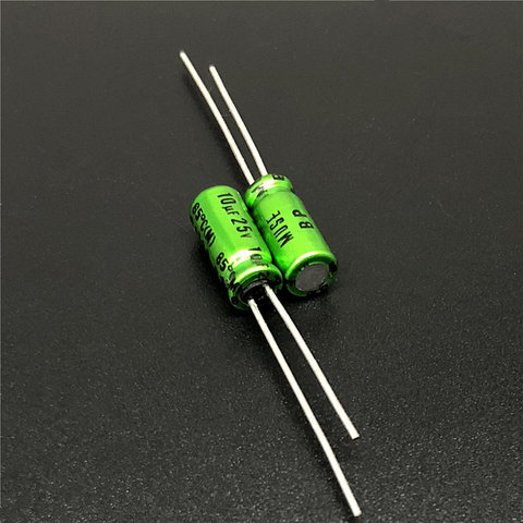 10Pcs/50Pcs 10uF 25V NICHICON Muse BP 5x11mm 25V10uF Top Grade Bipolar Audio Capacitor ► Photo 1/2