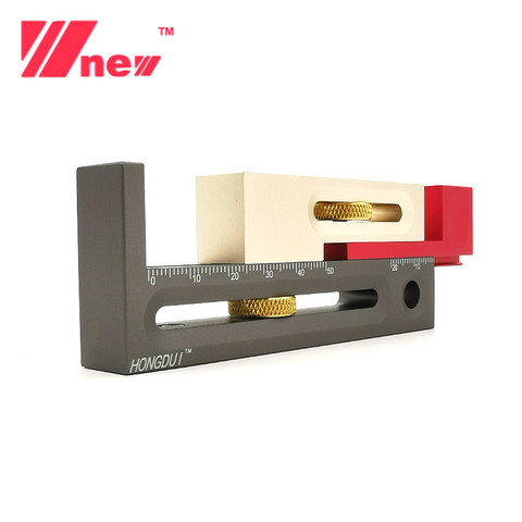 Multifunction Saw Table Slot Regulator Ruler Woodworking Gap Gauge Movable Measuring Block Length Compensation Tool ► Photo 1/6