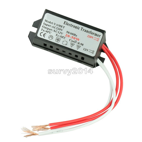 20W AC 220V To 12V LED Power Supply Driver Electronic Transformer for LED Halogen Light Bulb Lamp Lighting LED Strip ► Photo 1/4