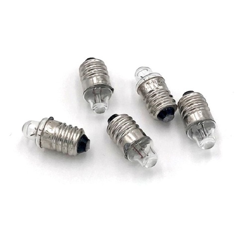 2.2V 0.25A E10 Flashlight Bulb Lamp Miniature Light Experimental Indicator light 12pcs ► Photo 1/1