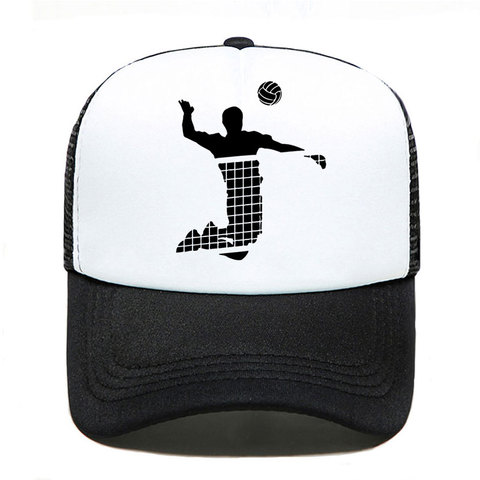 Men woman Unisex Baseball Cap Volleyballer Outdoor Sun Hat Adjustable Sports caps in Mesh Hat ► Photo 1/6