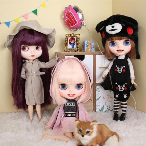 DBS ICY factory blyth doll 1/6 toy 30cm bjd matte face joint body smiling face custom doll suit shoes ► Photo 1/1