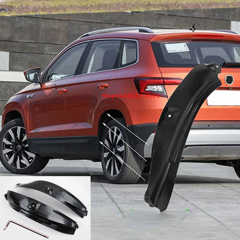 Fender For Skoda Karoq 2016 2017 2022 Accessories 2022 Car Mudguard Anti Dirt Cover Front Rear Tire Mat Modification ► Photo 1/6