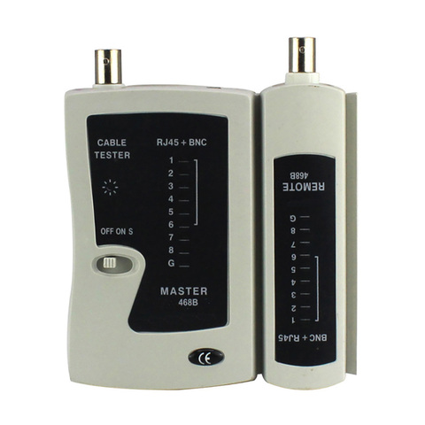 OULLX BNC Coaxial RJ45 Cable Lan Tester Network Tester  Cat5 Cat 6 Cat7 UTP Networking Tool network Repair ► Photo 1/6