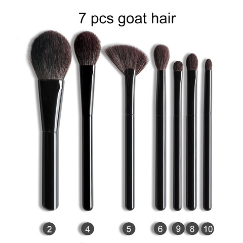 OVW High Quality Fan-shaped Cosmetic Brush Suit Professional Flame Shape Powder Blush Eye shadow brush Beauty makeup brochas ► Photo 1/6